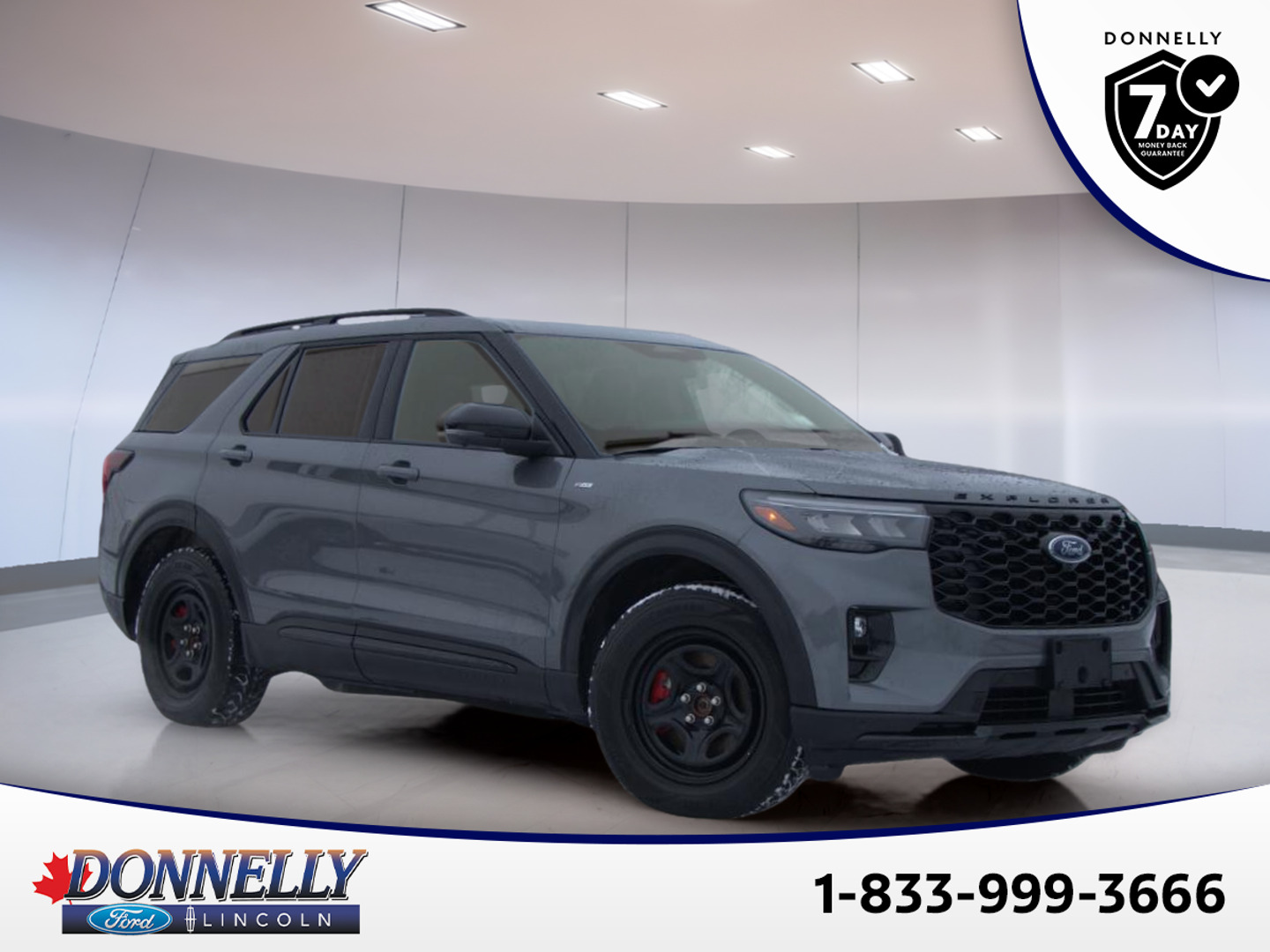 Gray 2025 Ford Explorer ST-Line AWD SUV / Crossover All-Wheel Drive Automatic