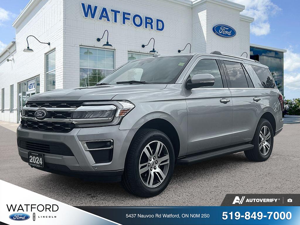 Silver 2024 Ford Expedition Limited 4WD SUV / Crossover Four-Wheel Drive Automatic