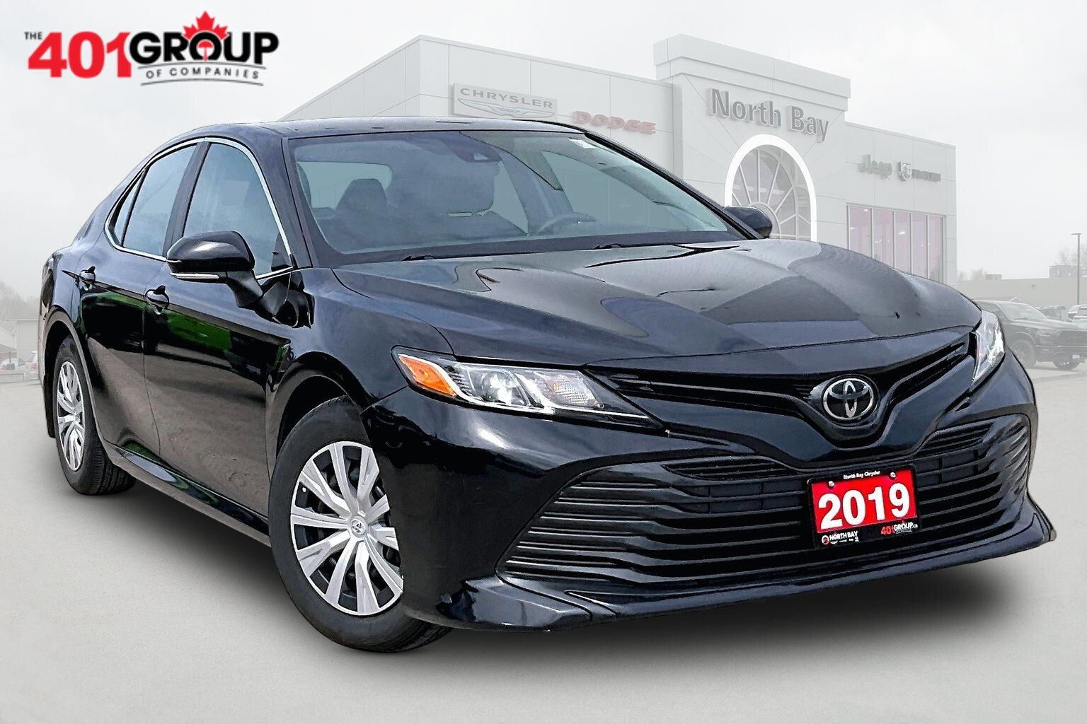 Black 2019 Toyota Camry Sedan Automatic